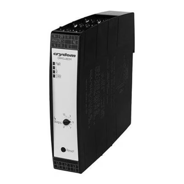 Hybrid Motor Starter  Din Rail Mount 22.5Mm  480V, Crydom, Mfr#: DRMS48D91